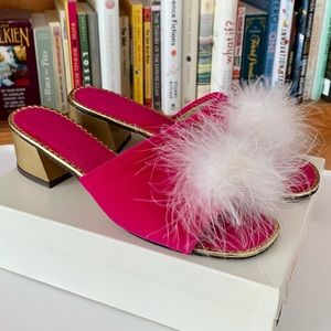 True vintage 1920’s-40’s Boudoir Slippers by renowned designer Gaby Bernier ⚜️